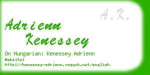 adrienn kenessey business card